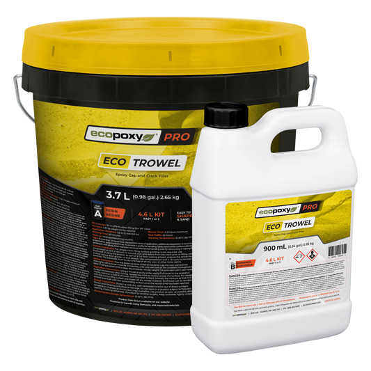 concrete crack filler - ecotrowel kit